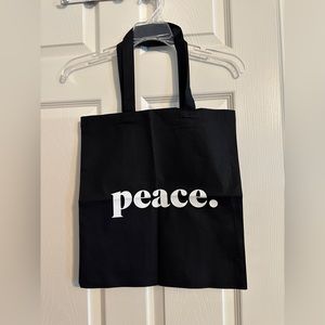 Peace collective tote bag